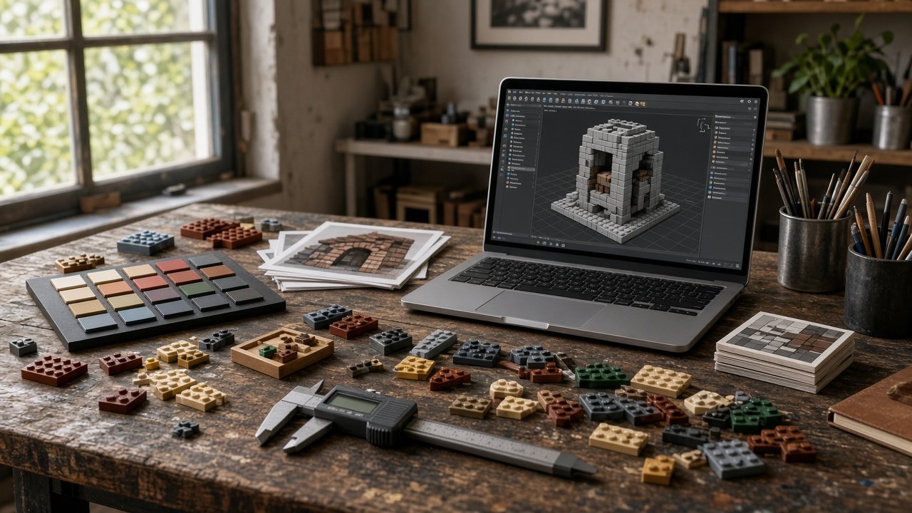 BrickABrick design studio workbench
