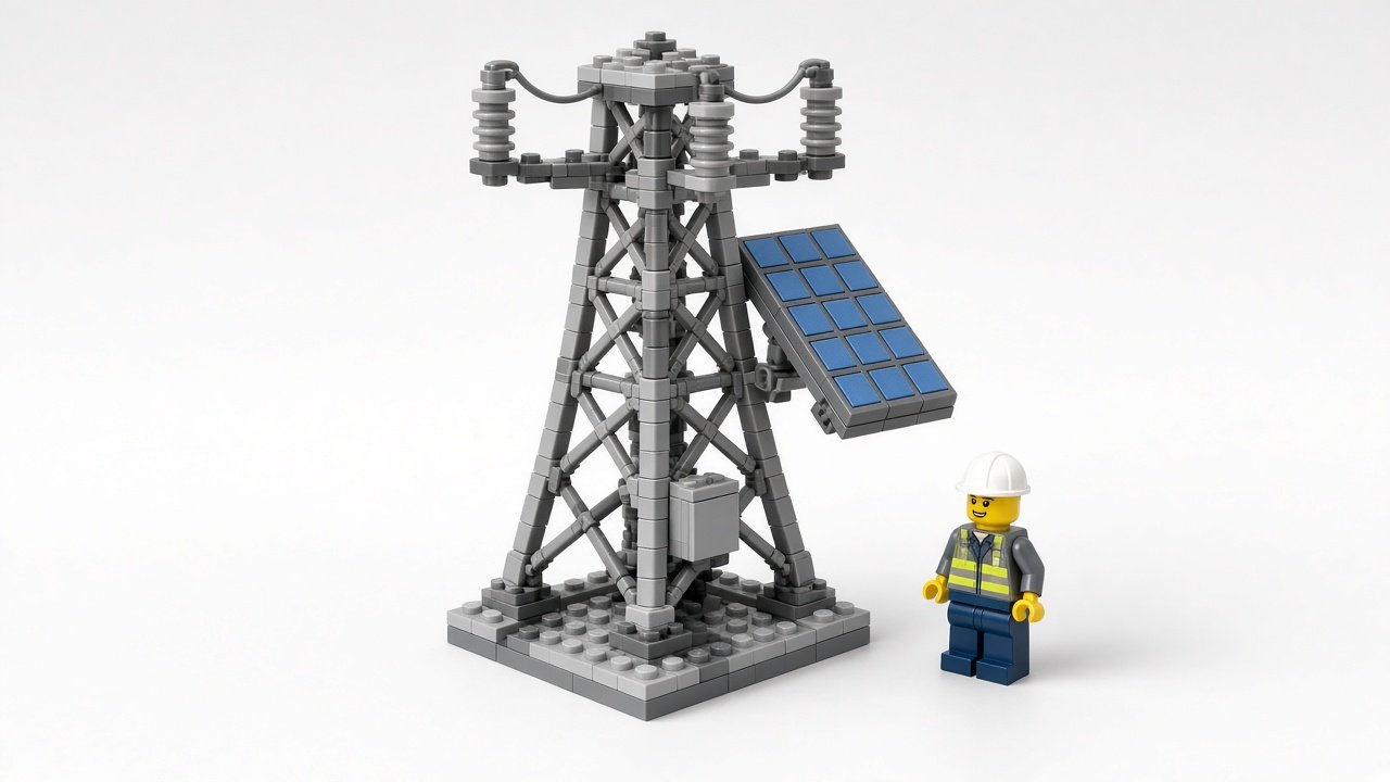 Power grid brick set
