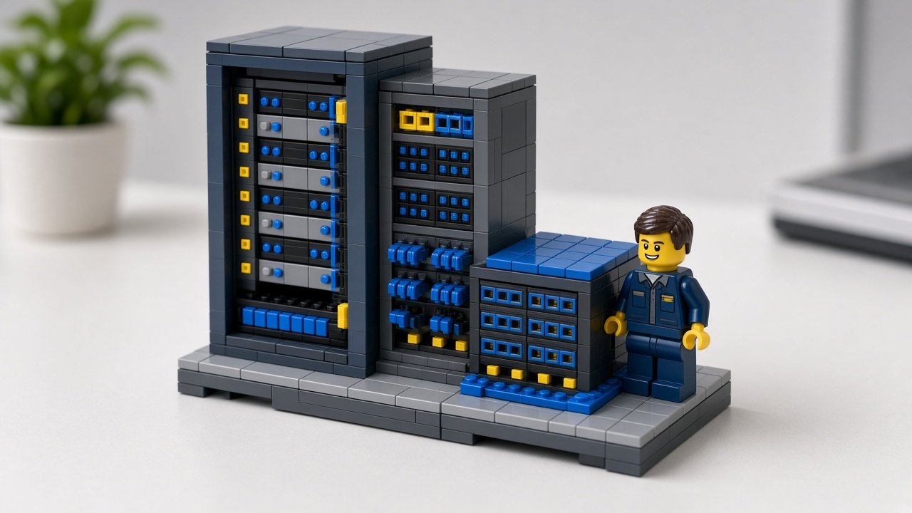 Technology industry brick kit