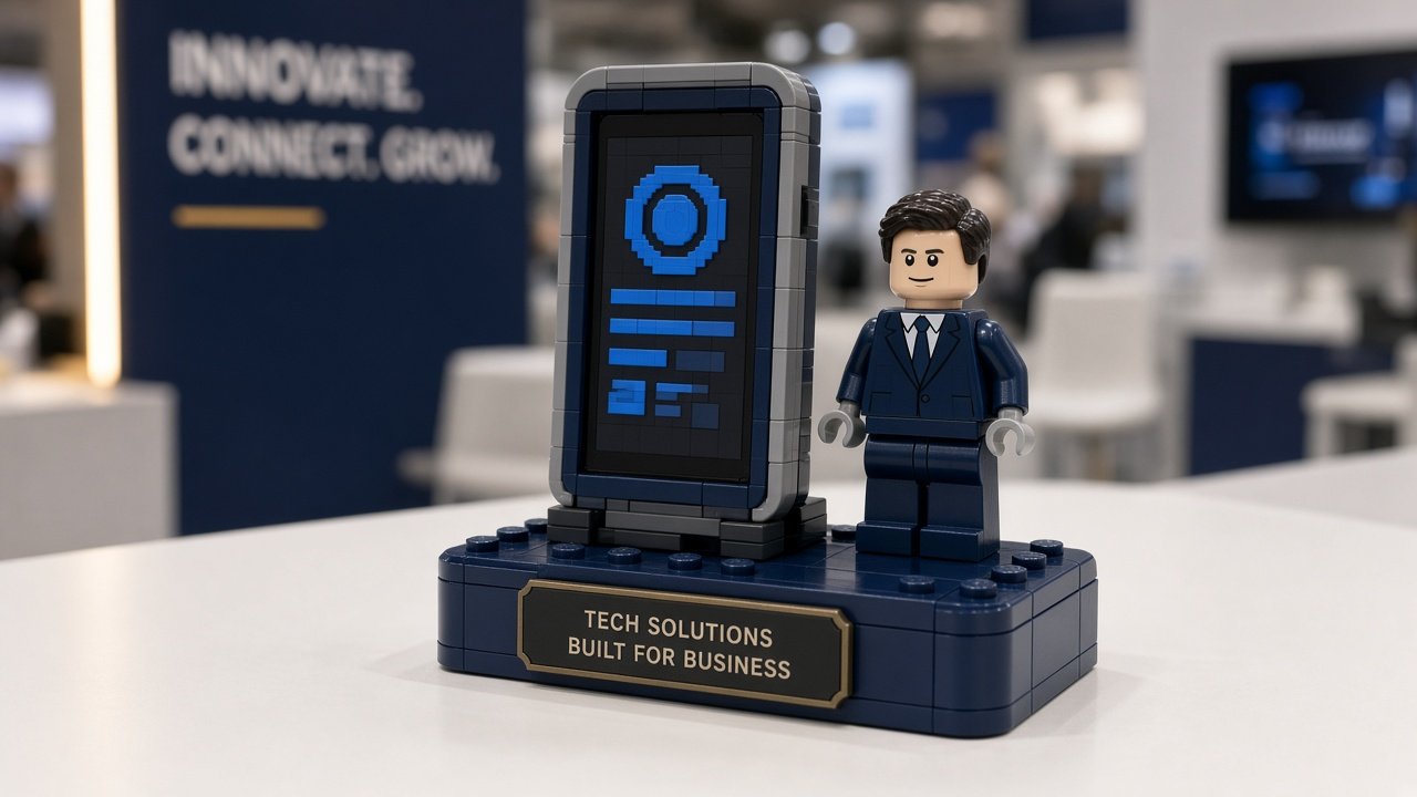 Trade show brick gift set